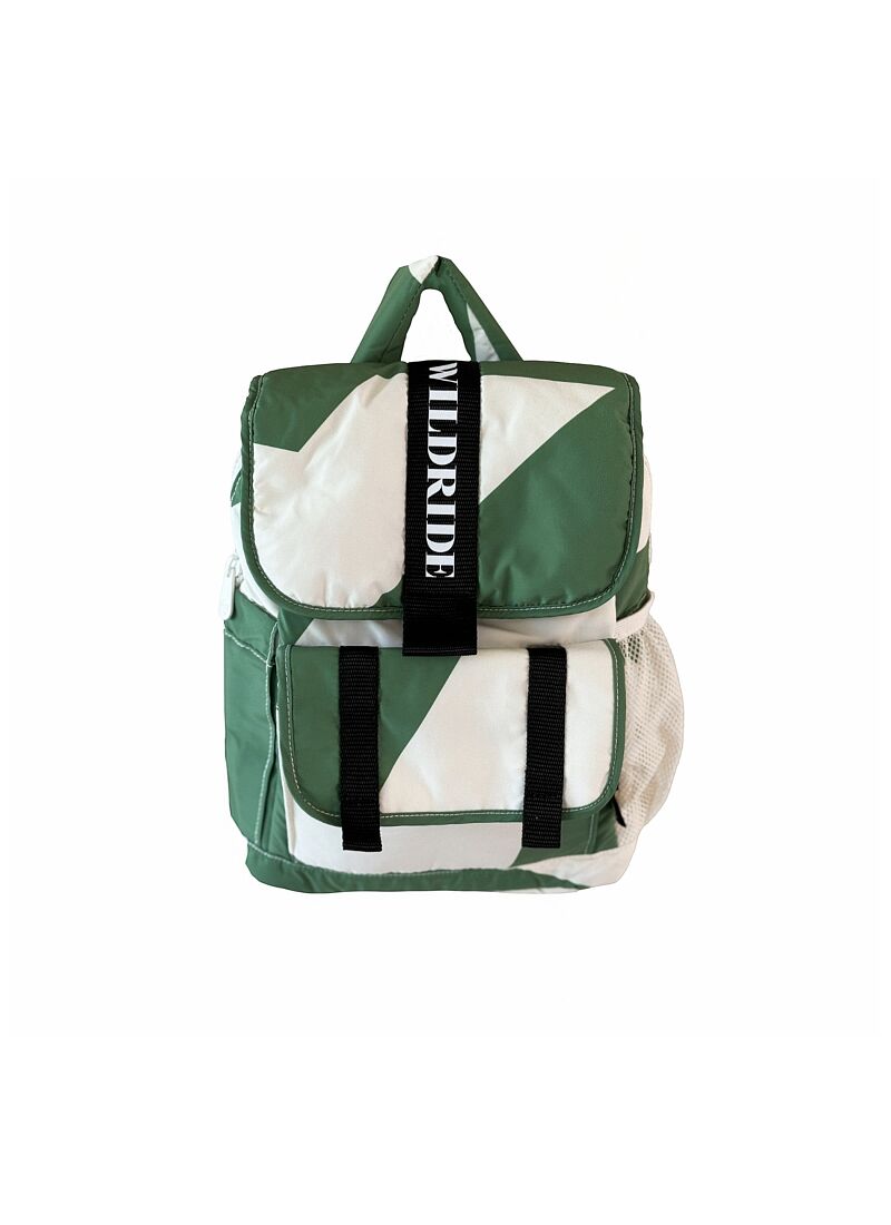 CHILD BACKPACK GREEN GRAPHIC