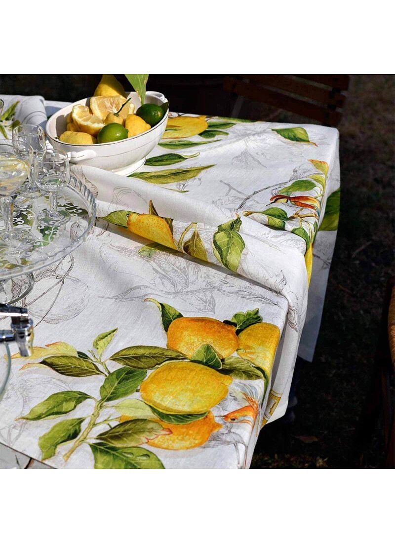 LINEN RUNNER LIMONCELLO