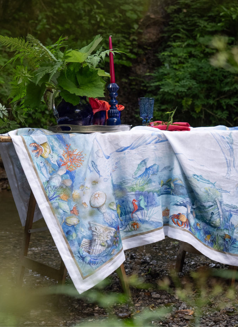 LINEN TABLECLOTH ISUELA