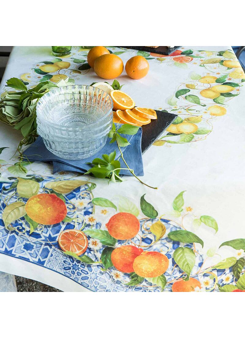 LINEN TABLECLOTH SEVILLANA